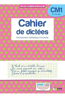 Cahier de dictées CM1